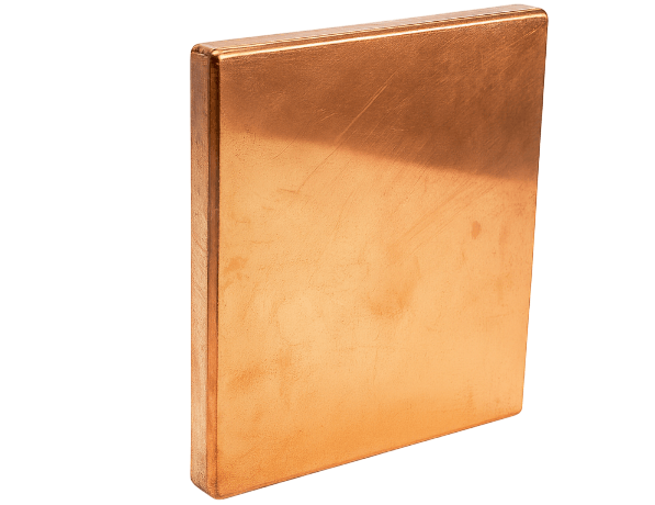 Анод медный х/к М1 2х100 мм ГОСТ 767-2020 фото