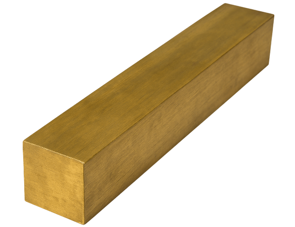 Квадрат латунный тянутый ЛС59-1В 3х3 мм ГОСТ 2060-2006 фото