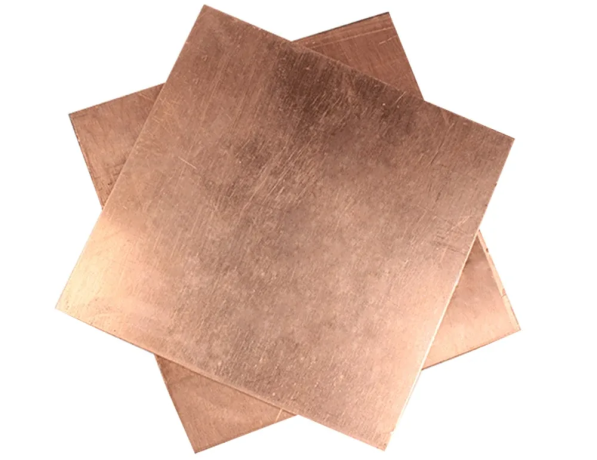 Пластина медная луженая для гальваники М1 0,1х10х150 мм ГОСТ 1173-2006 фото