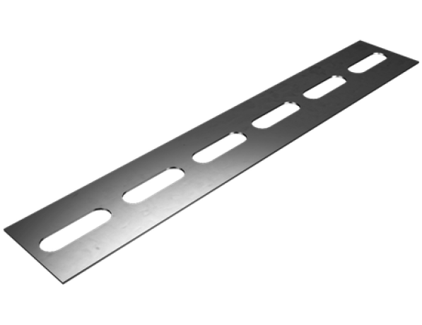 Полоса нержавеющая перфорированная К107 AISI 304 3х40х9х36 мм ТУ 36-1434-82 фото