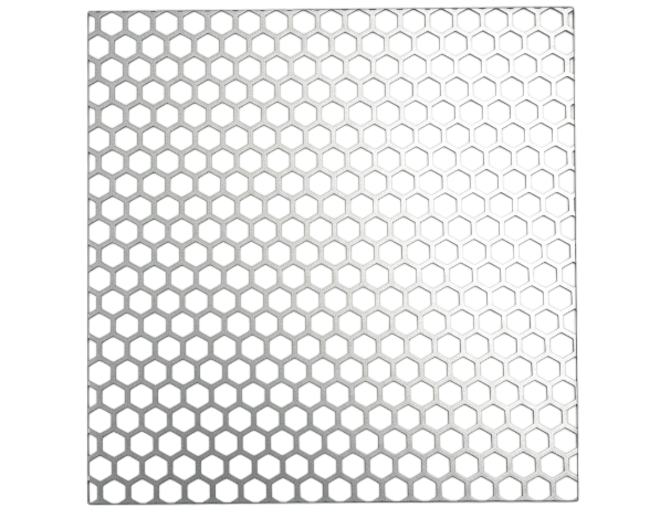 Сетка нержавеющая перфорированная AISI 304 45х45х2,5 мм фото