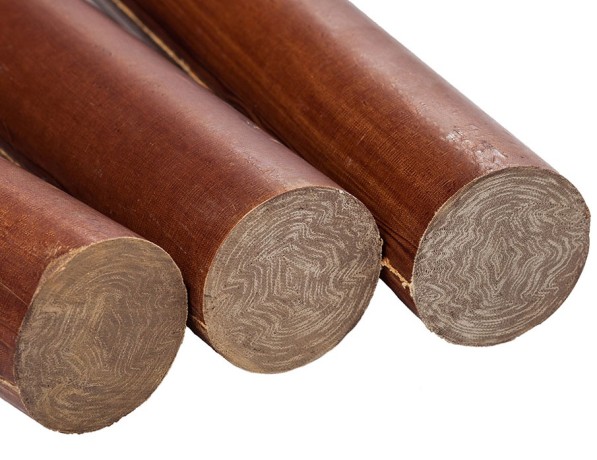 Текстолит стержень электротехнический 25х500 мм ГОСТ 5385-74 фото