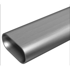 Труба нержавеющая овальная фото