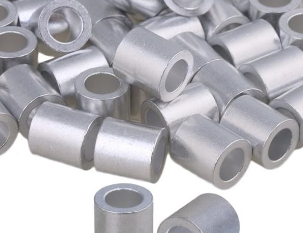 Втулка алюминиевая круглая АД1 8 мм DIN EN 13411-3-2011 фото